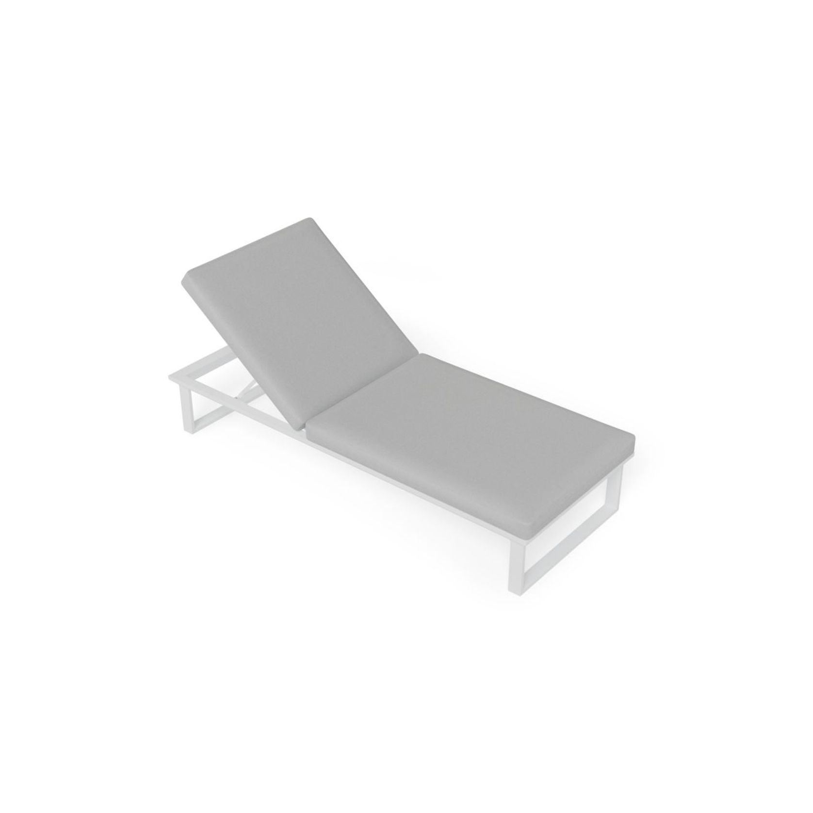Vivara Sun Lounge - White - Single gallery detail image