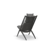 Minori Lounge Chair - Outdoor - Charcoal - Dark Grey Cushion gallery detail image