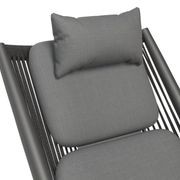 Minori Lounge Chair - Outdoor - Charcoal - Dark Grey Cushion gallery detail image