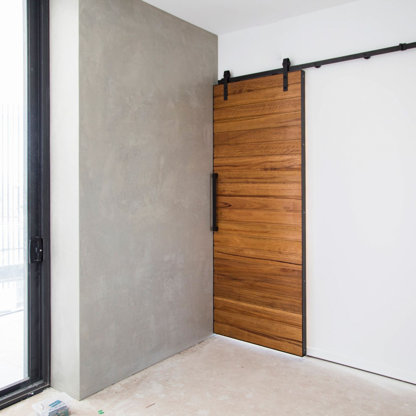 Open Rail Barn Door Surface Slider gallery detail image