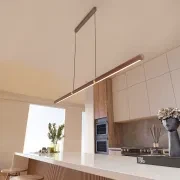 Aquila Ash LED Linear Pendant Light gallery detail image