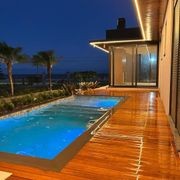 Fes Blue 9.0m x 4.0m Swimming pool with tanning ledge gallery detail image