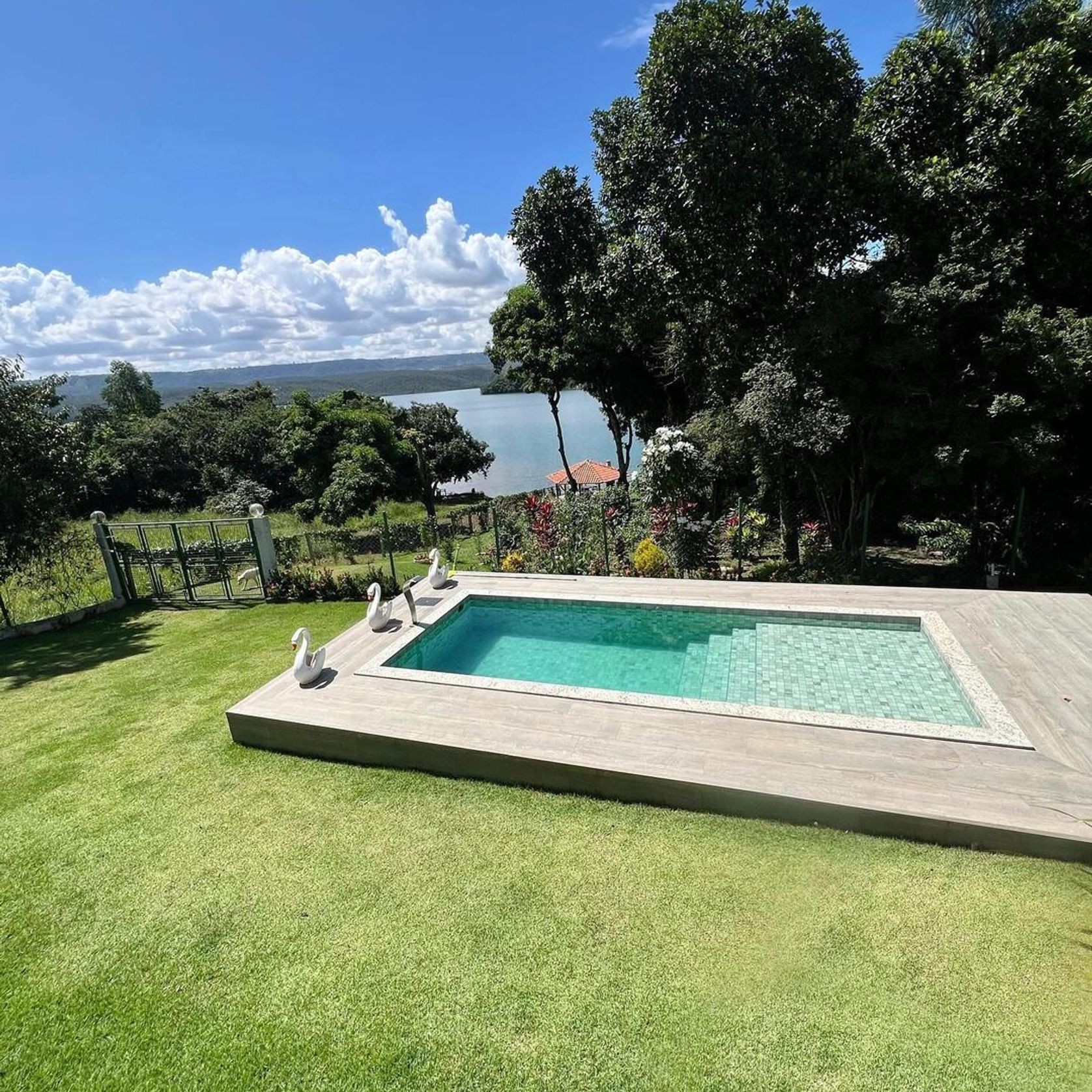 Arua 7.0m x 3.0m Swimming Pool with tanning ledge gallery detail image