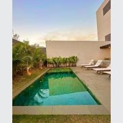 Fes Blue 9.0m x 4.0m Swimming pool with tanning ledge gallery detail image