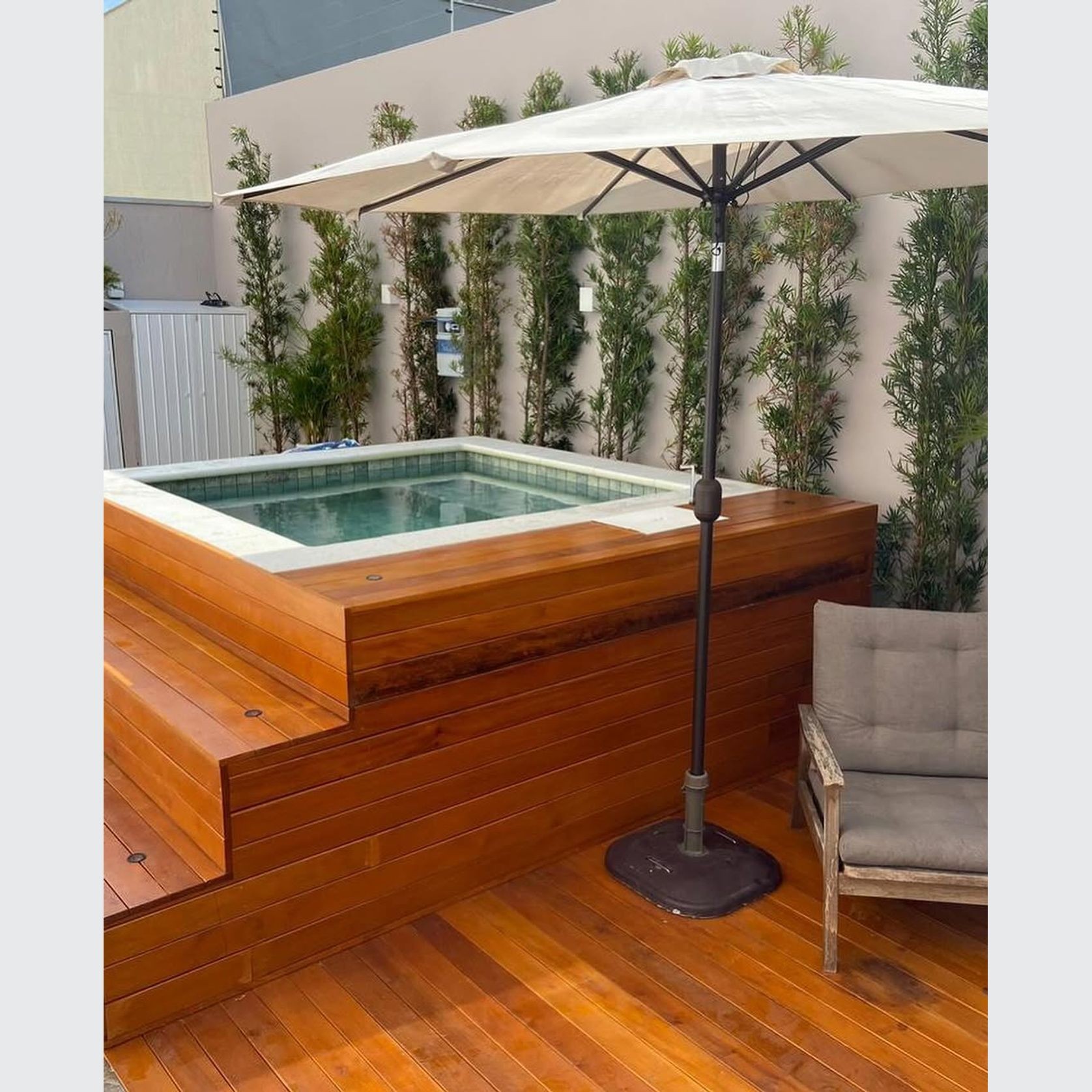 Keramos 2.14m x 2.11m x .86cm plunge swimming pool gallery detail image
