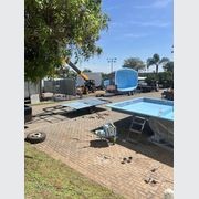 Tile Line Swimming Pools with Tanning ledge gallery detail image