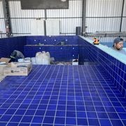 Fes Blue 9.0m x 4.0m Swimming pool with tanning ledge gallery detail image