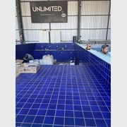 Fes Blue 9.0m x 4.0m Swimming pool with tanning ledge gallery detail image