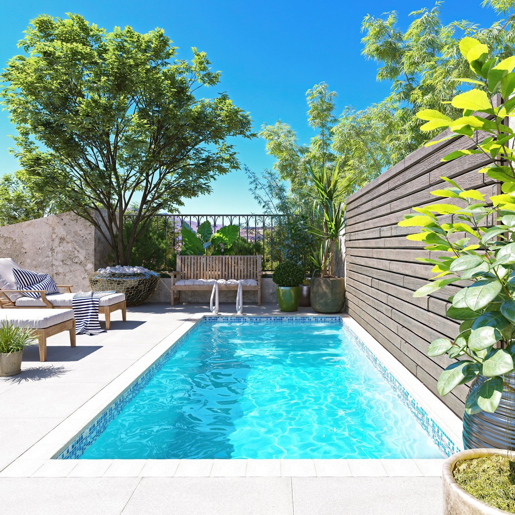 Tile Lined Plunge Pool gallery detail image