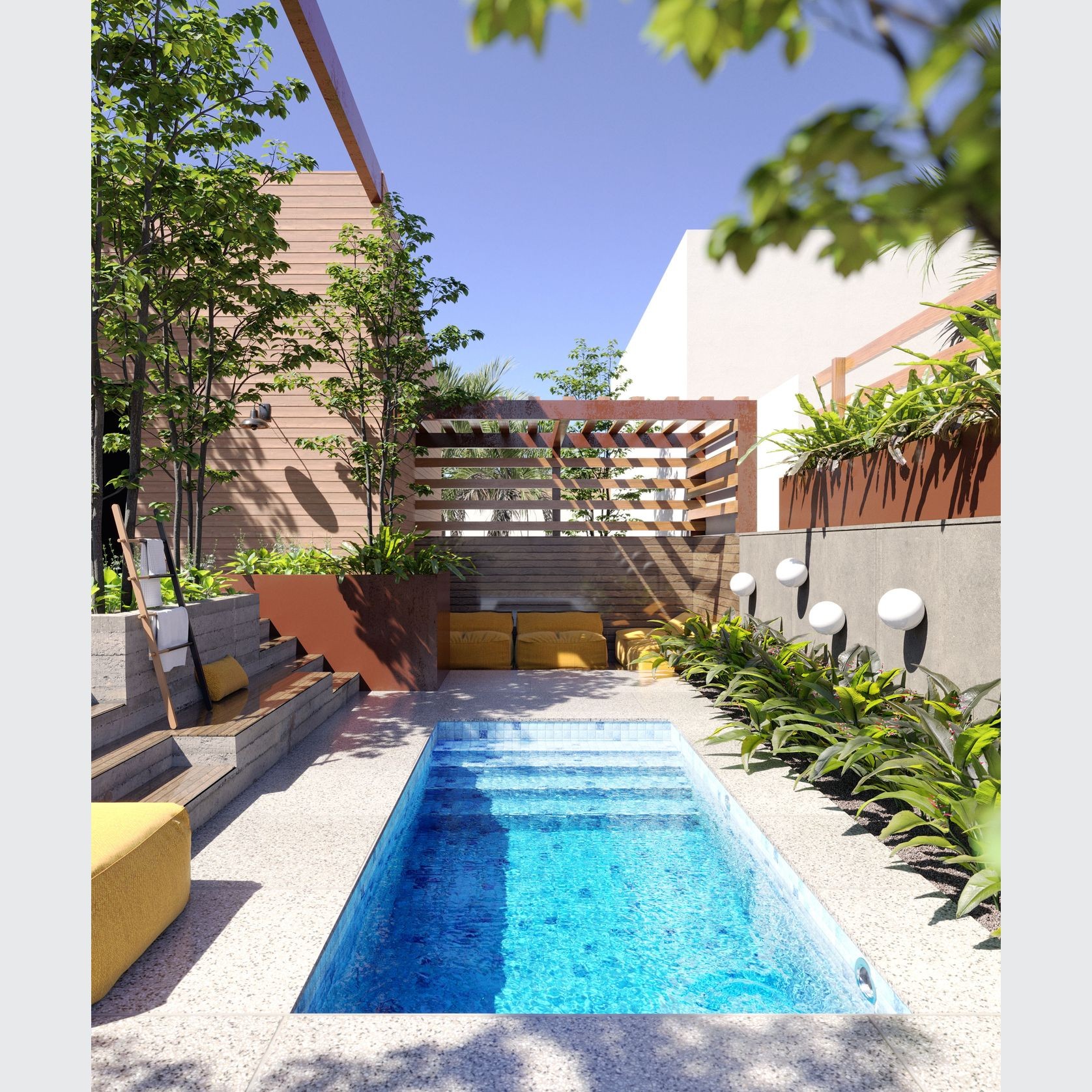 Fully Tiled Swimming Pool gallery detail image