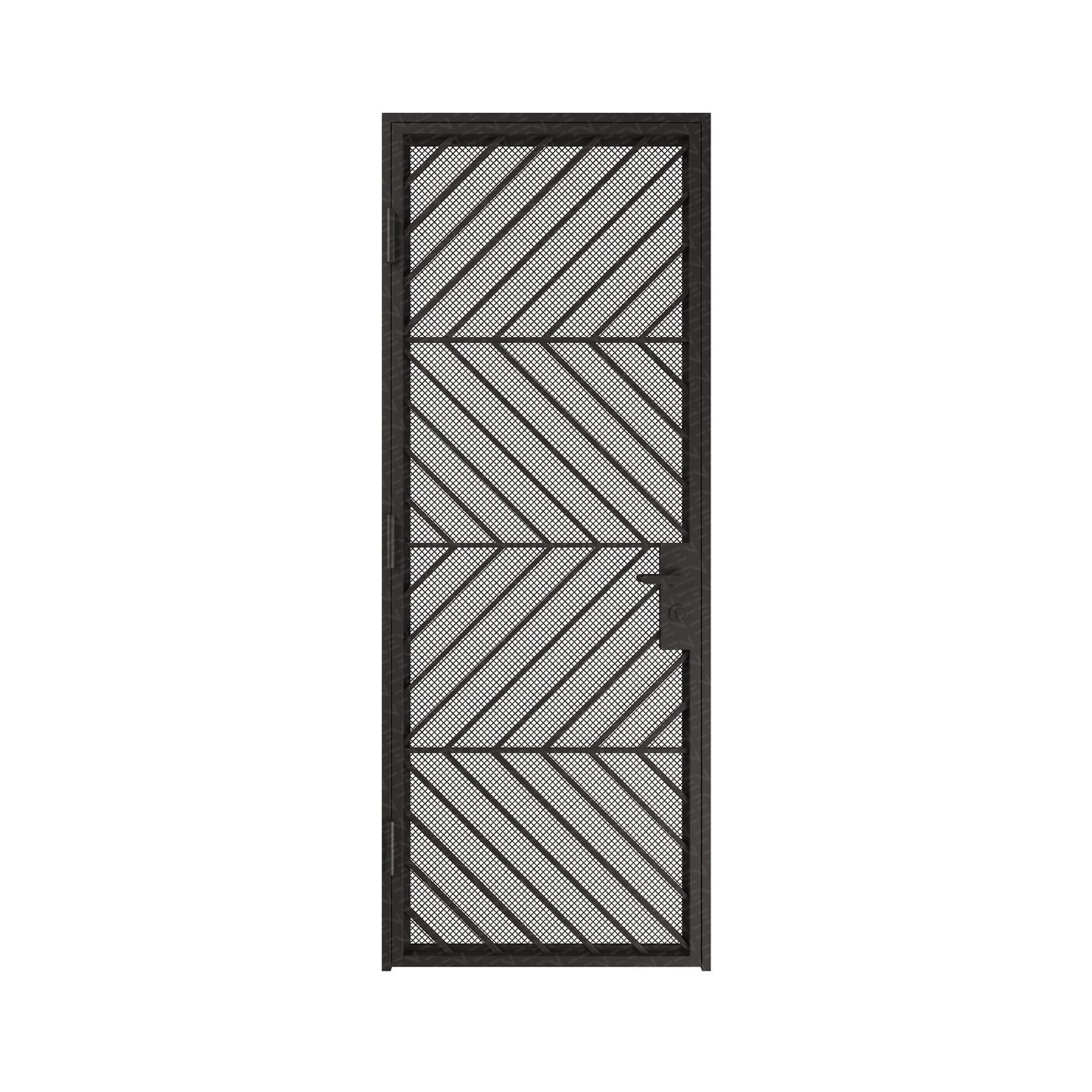 Steel Frame Hinge Gates – Galvanised FPS50 gallery detail image