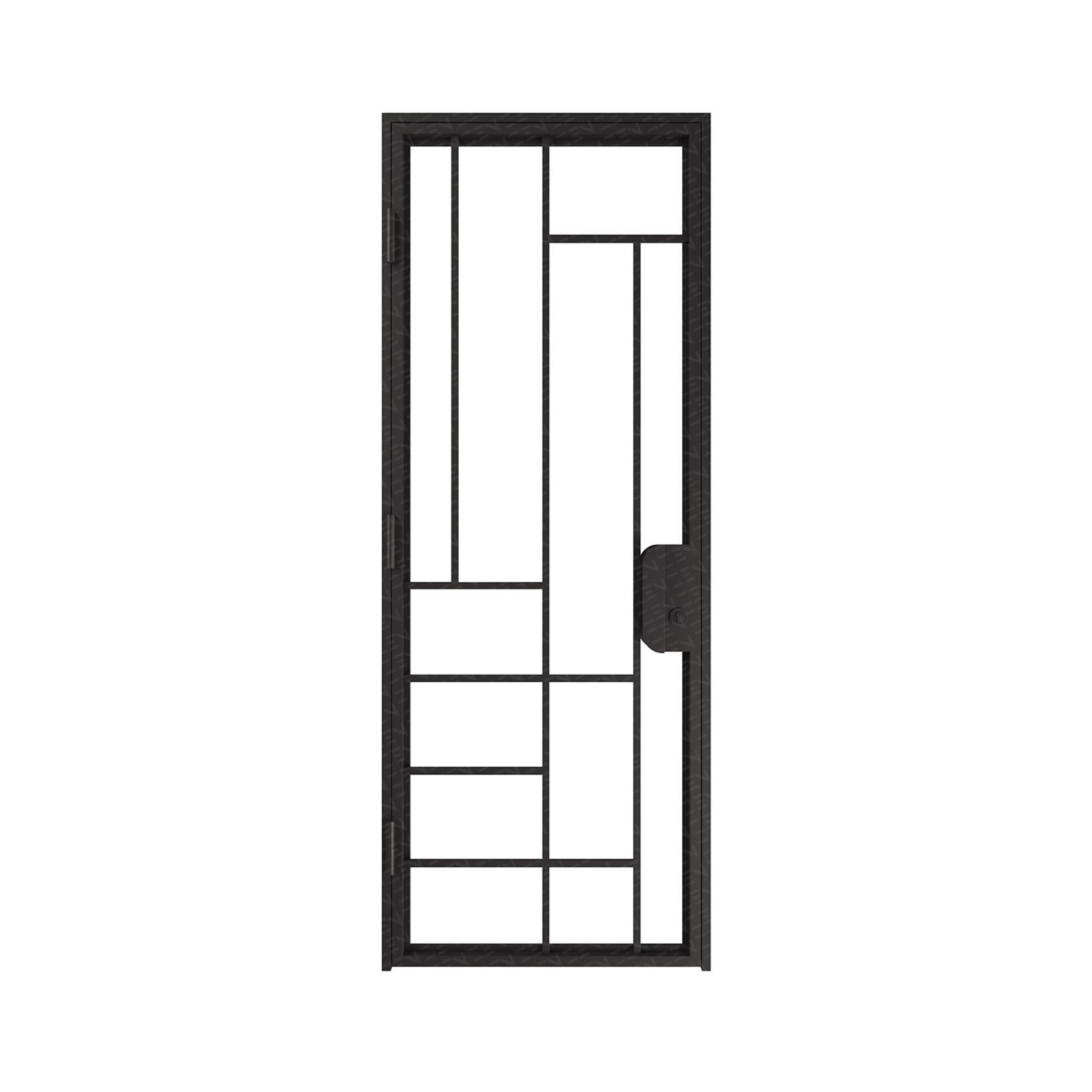Steel Frame Hinge Gates – Galvanised FPS50 gallery detail image
