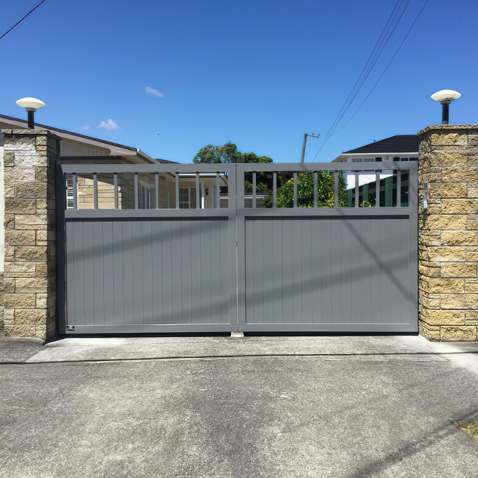 Tongue & Groove Driveway Gates gallery detail image