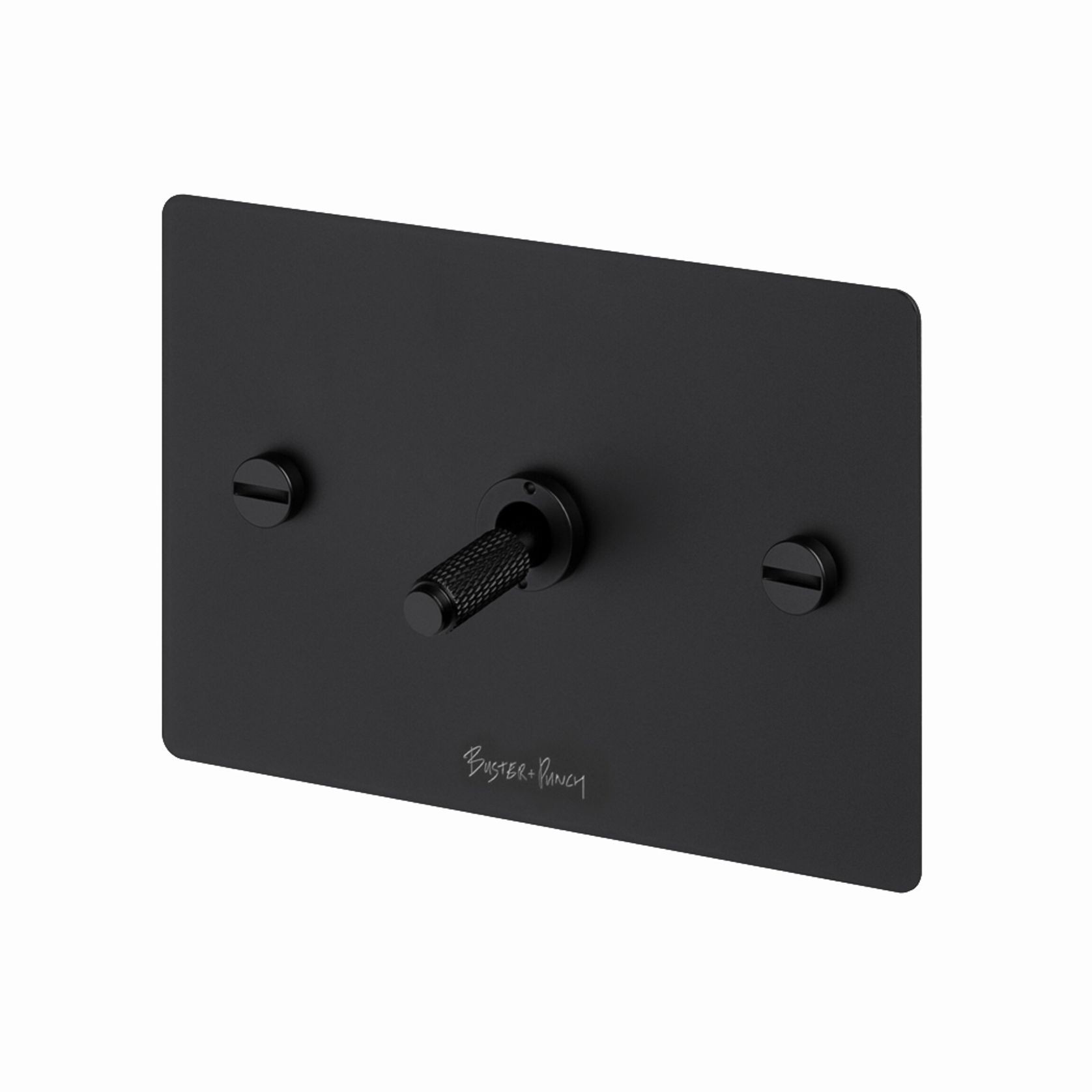 Buster and Punch 1G Toggle Switch Solid Metal Flatplate gallery detail image