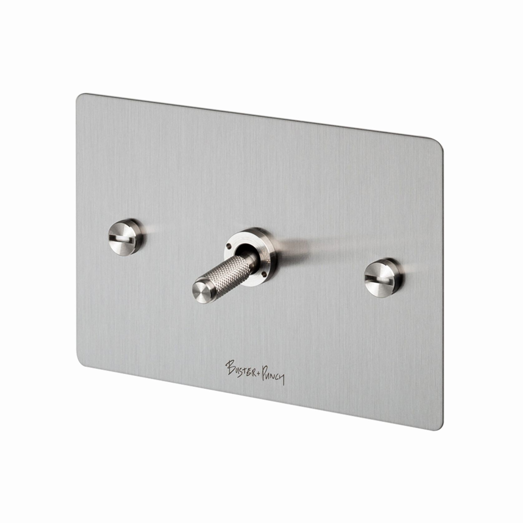 Buster and Punch 1G Toggle Switch Solid Metal Flatplate gallery detail image