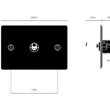 Buster and Punch 1G Toggle Switch Solid Metal Flatplate gallery detail image