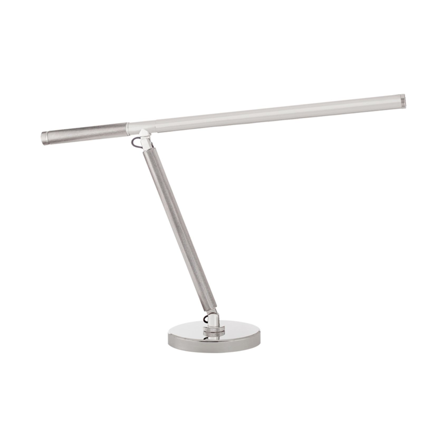 Barrett Knurled Boom-arm Desk Lamp – Nickel gallery detail image
