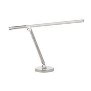 Barrett Knurled Boom-arm Desk Lamp – Nickel gallery detail image