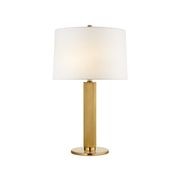 Barrett Medium Knurled Table Lamp – Brass gallery detail image