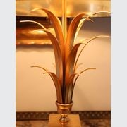 Boulanger Pineapple Brass And Chrome Table Lamp gallery detail image