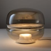 Calda LED Glass Table Lamp - Large in Cognac gallery detail image