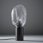 Veluto 1 Light Glass Table Lamp in Brushed Gunmetal gallery detail image