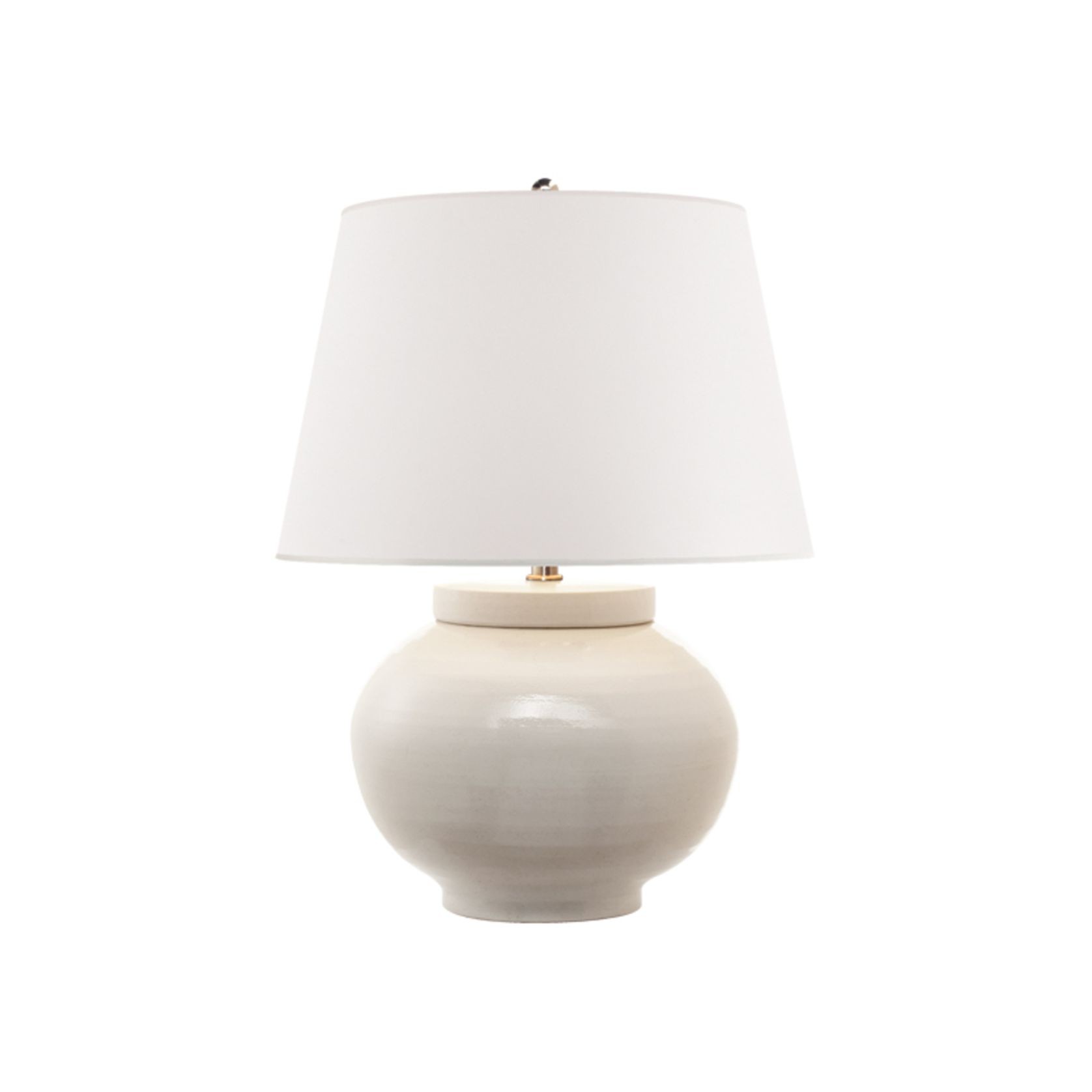 Carter Large Table Lamp – White gallery detail image