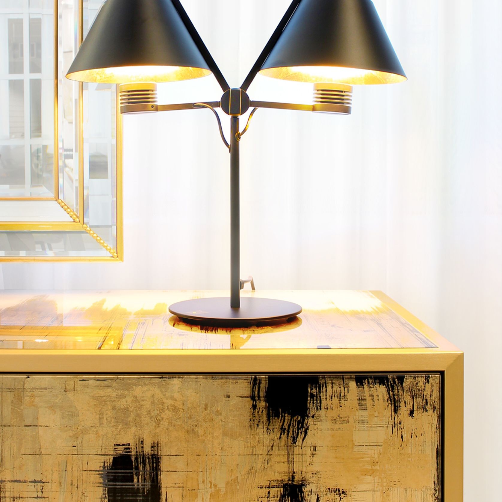 Cinema Double Table Lamp gallery detail image