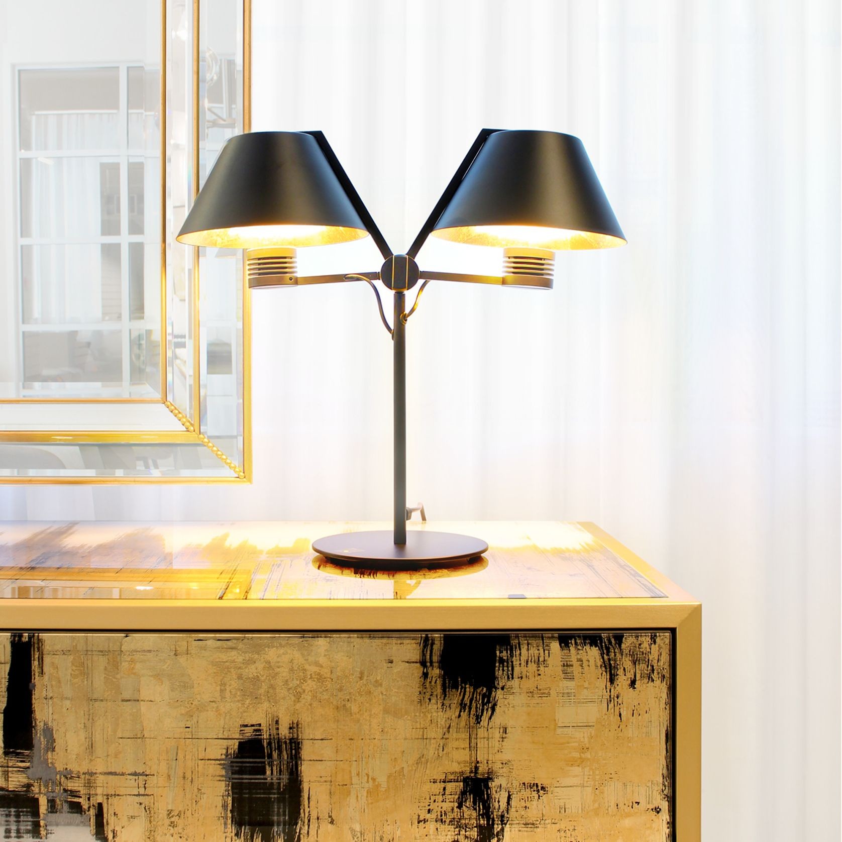 Cinema Double Table Lamp gallery detail image