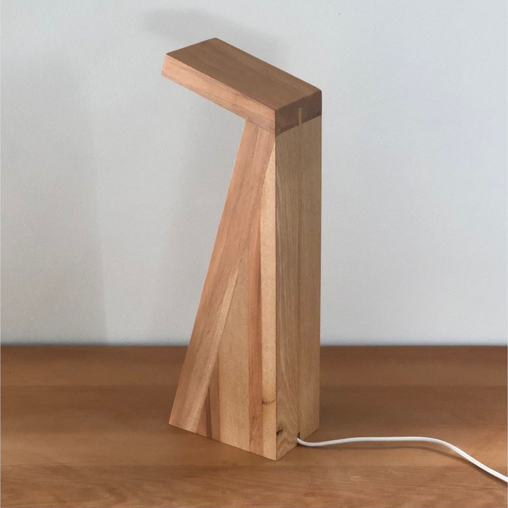 Slant Timber Desk Lamp gallery detail image