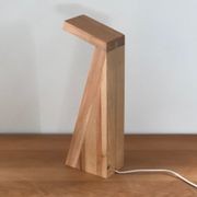 Slant Timber Desk Lamp gallery detail image