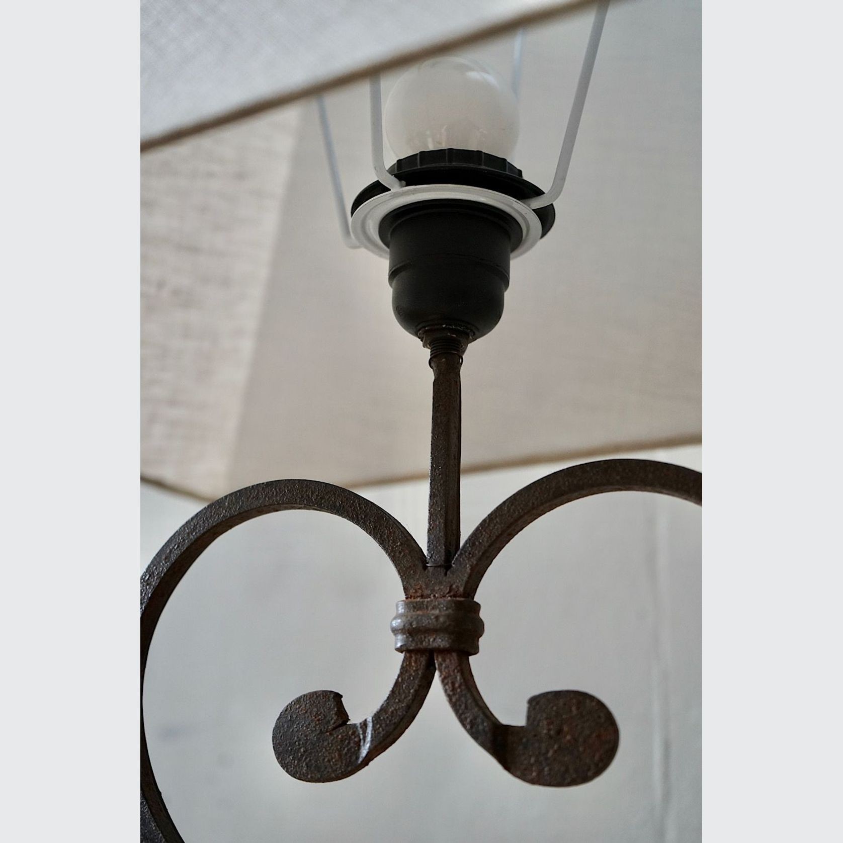 French Architectural Element Lamps (Pair) gallery detail image