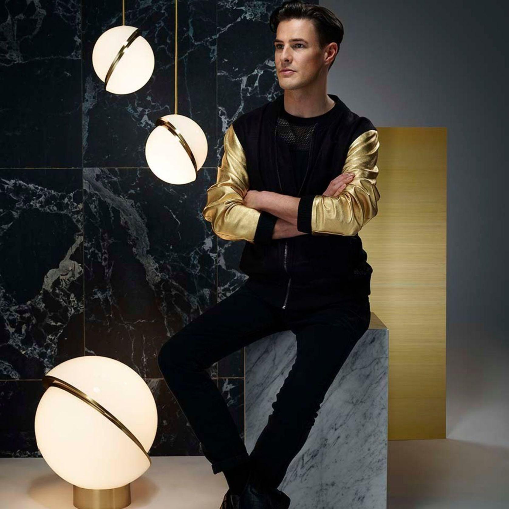 Lee Broom Crescent Table Lamp gallery detail image