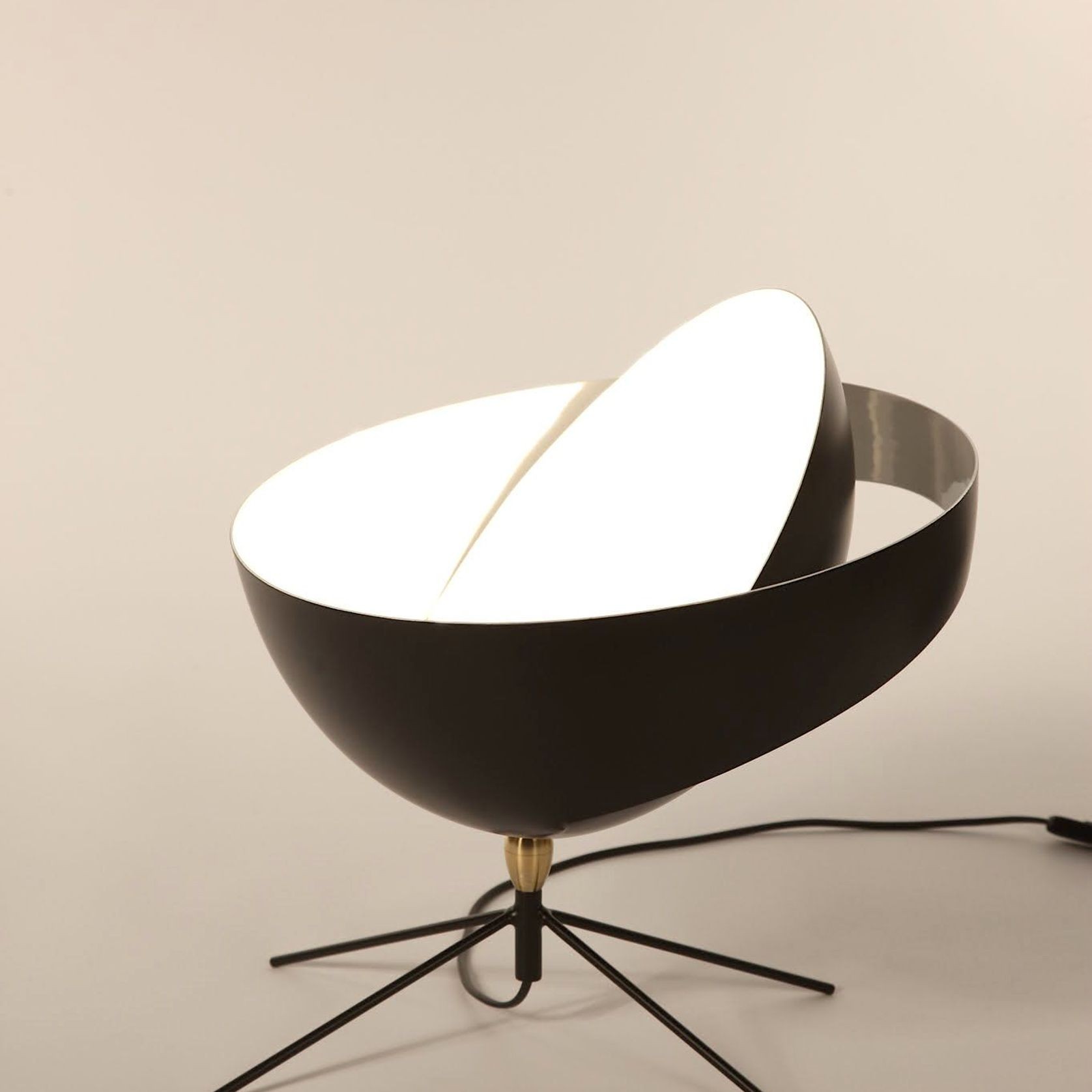 Saturn Table Lamp by Serge Mouille gallery detail image