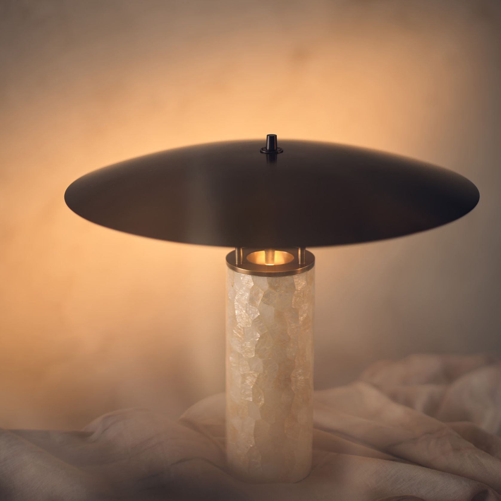 Luna Capiz Table Lamp gallery detail image