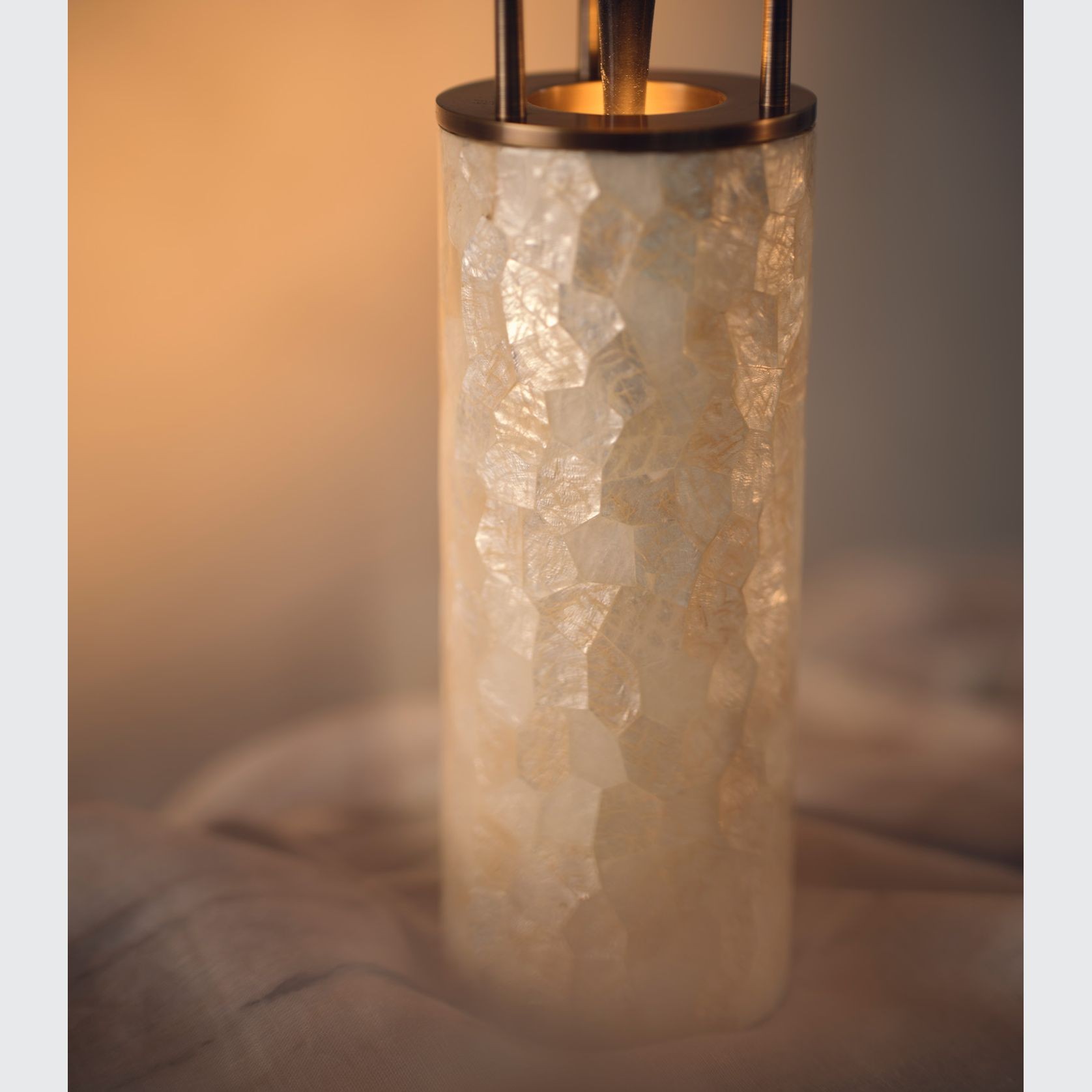Luna Capiz Table Lamp gallery detail image