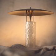 Luna Capiz Table Lamp gallery detail image