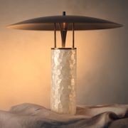 Luna Capiz Table Lamp gallery detail image