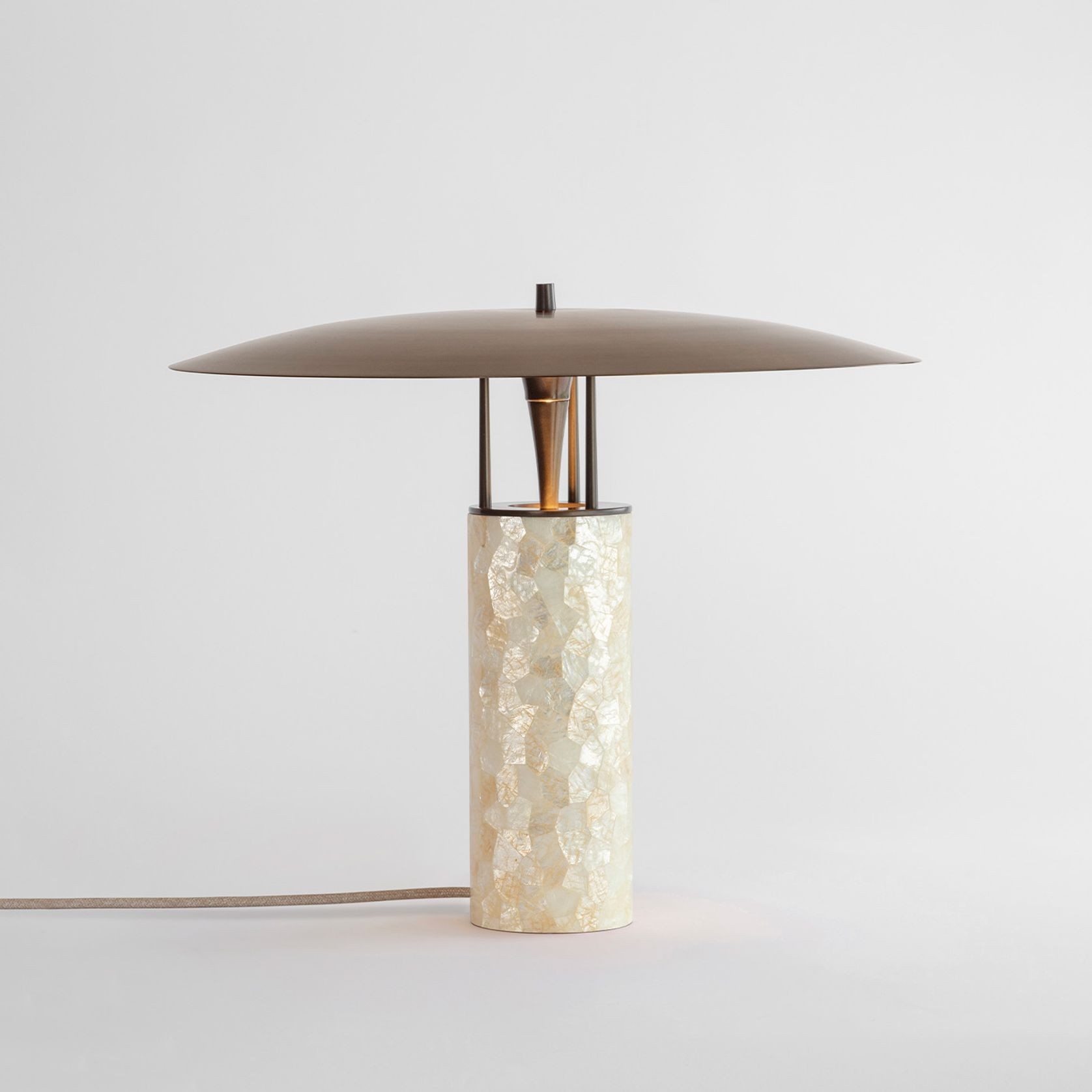 Luna Capiz Table Lamp gallery detail image