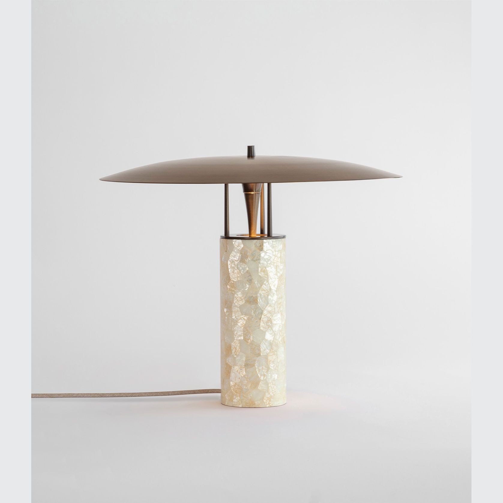 Luna Capiz Table Lamp gallery detail image
