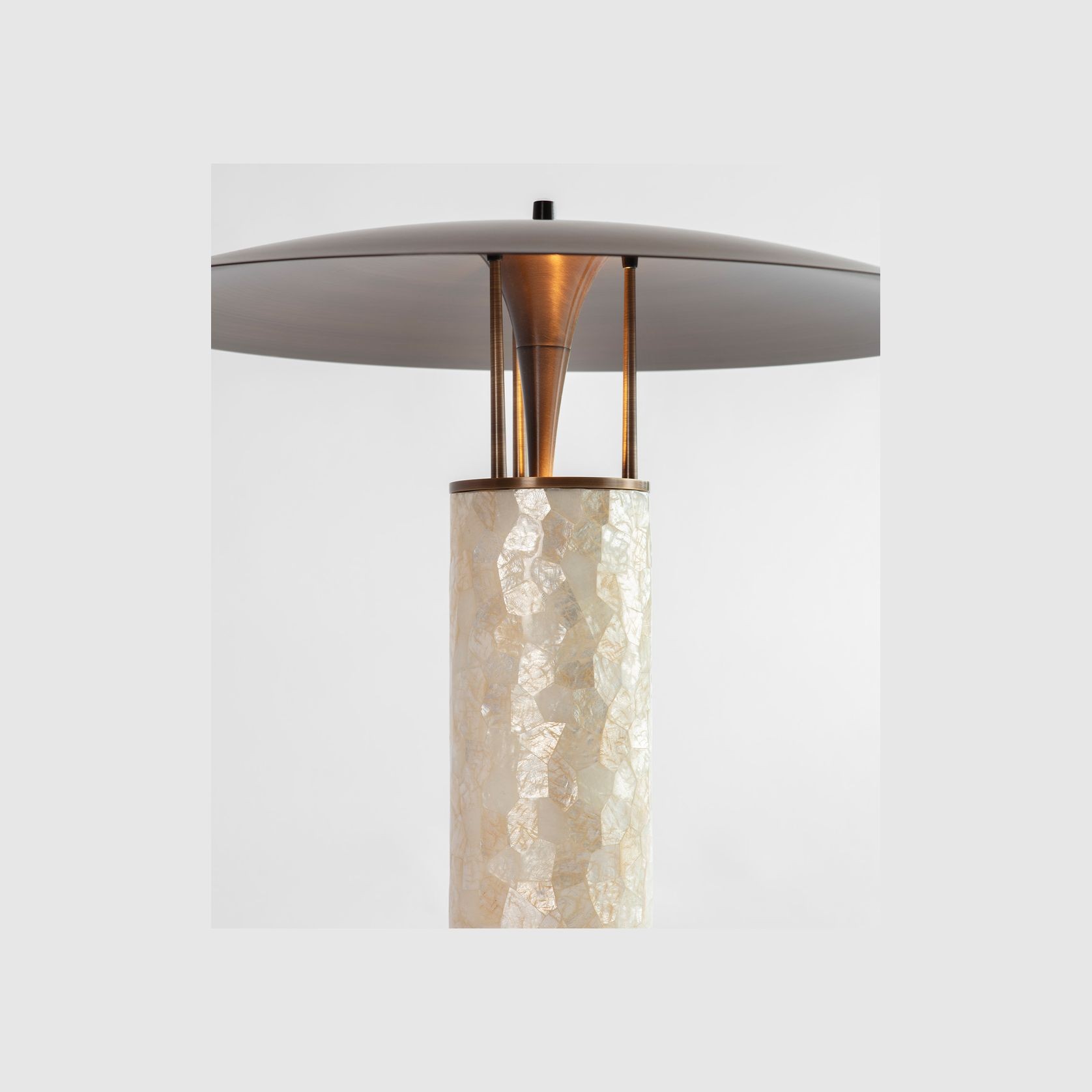 Luna Capiz Table Lamp gallery detail image