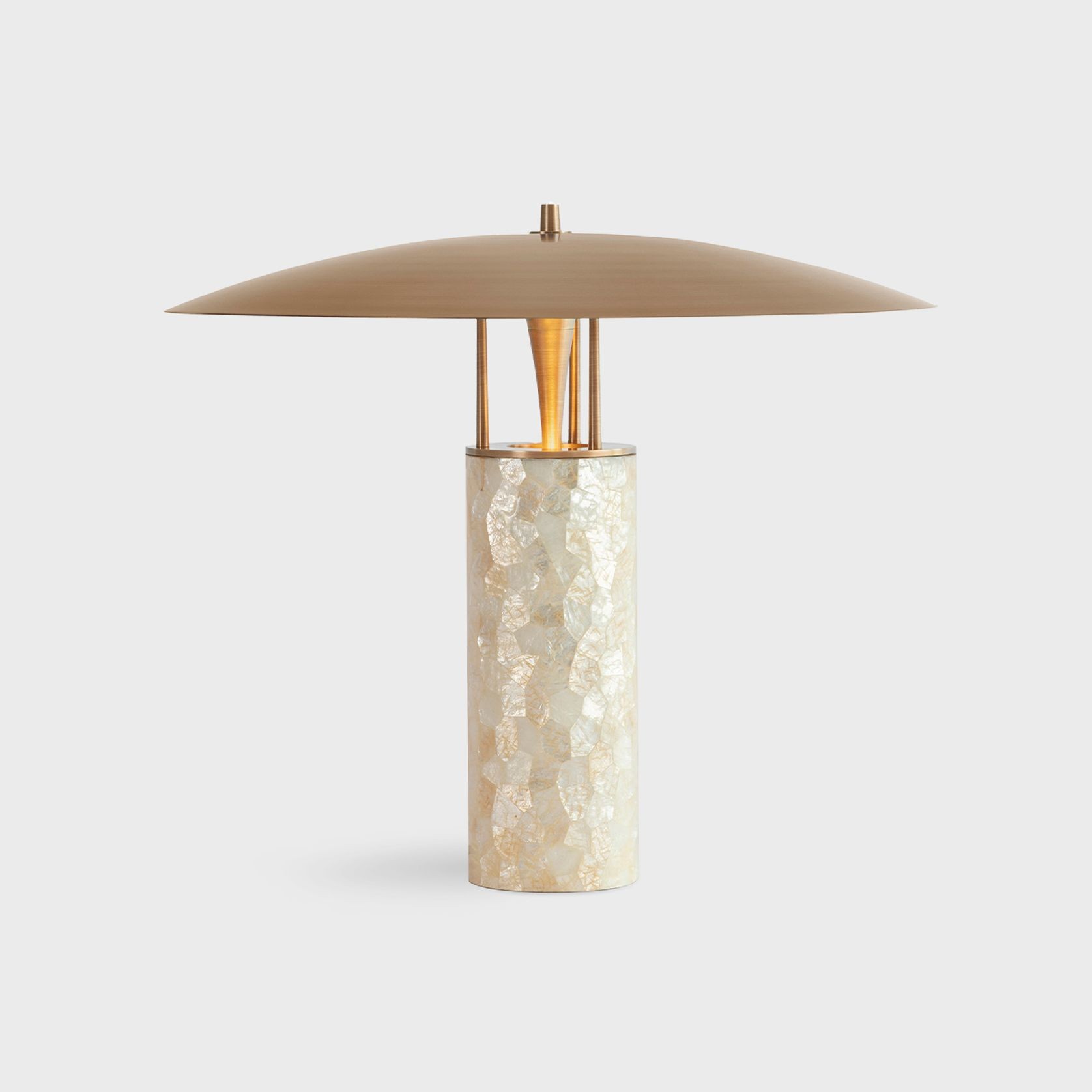 Luna Capiz Table Lamp gallery detail image