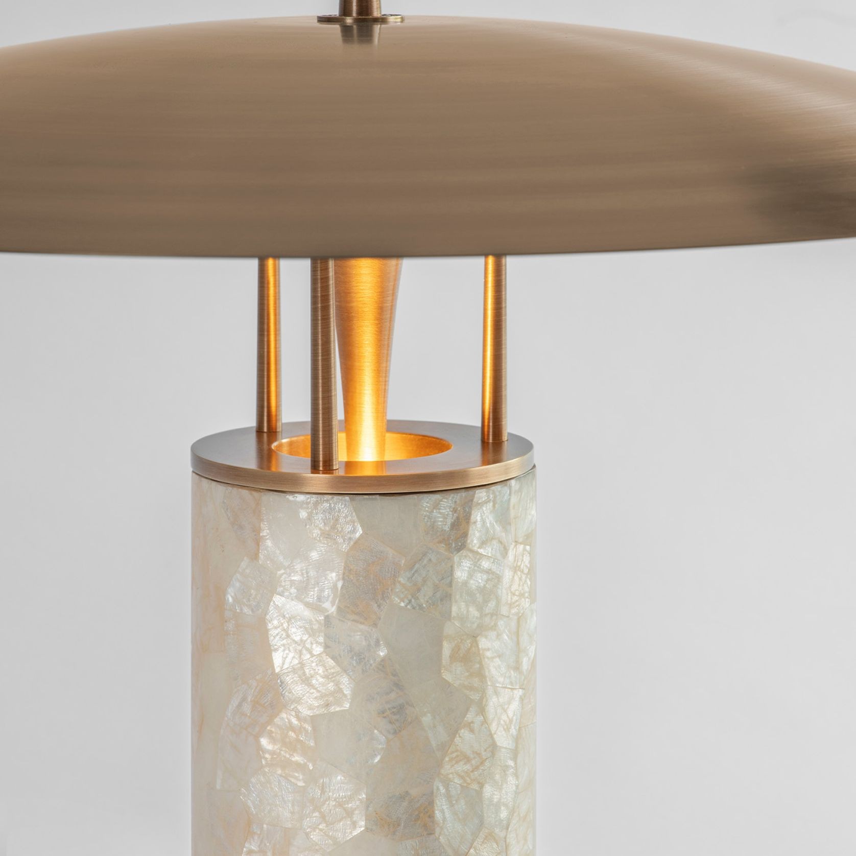 Luna Capiz Table Lamp gallery detail image