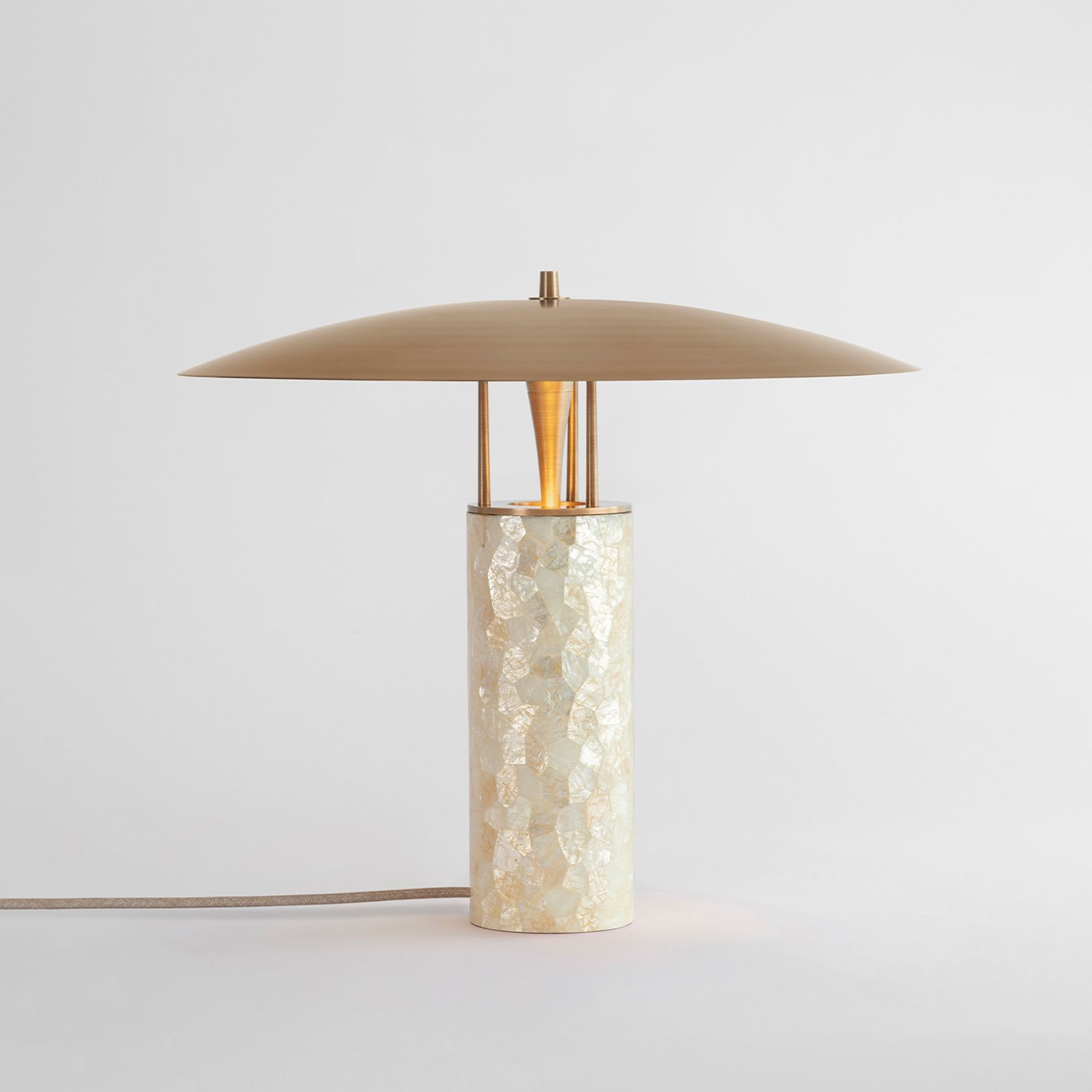 Luna Capiz Table Lamp gallery detail image