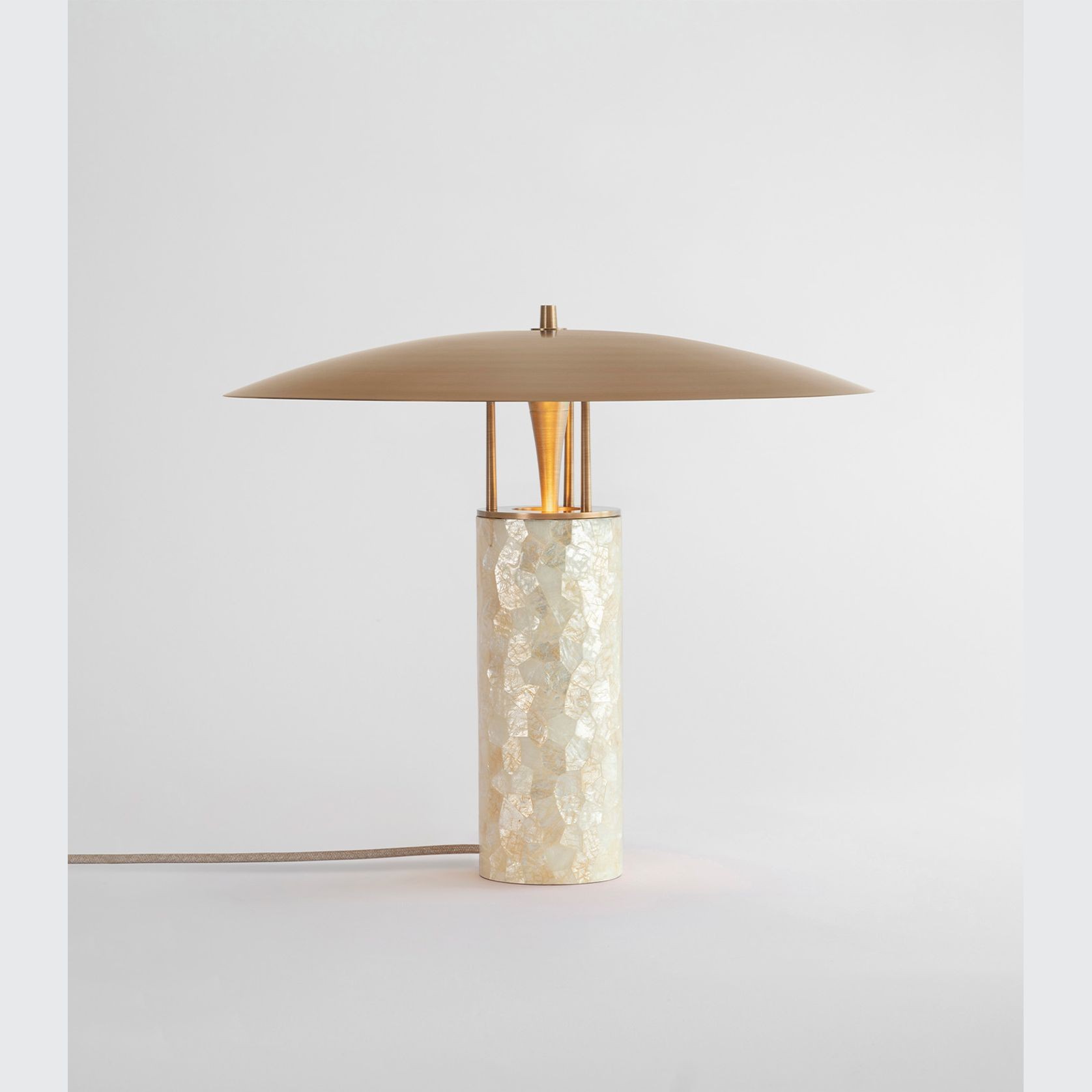 Luna Capiz Table Lamp gallery detail image