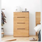 Manchester Natural Solid Oak Tall Boy gallery detail image