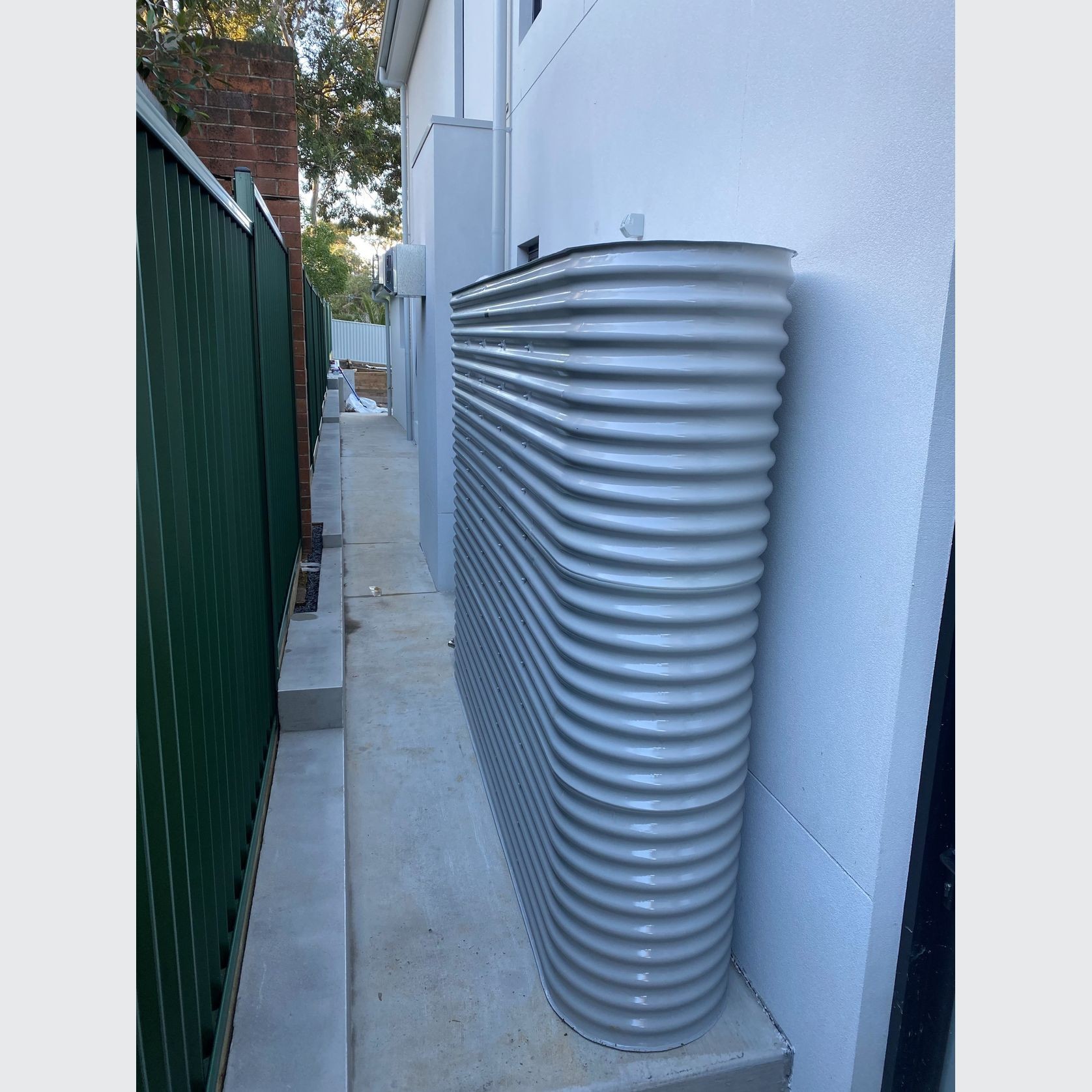 8K - 10K Litre Slimline 304 Grade Stainless Water Tank gallery detail image