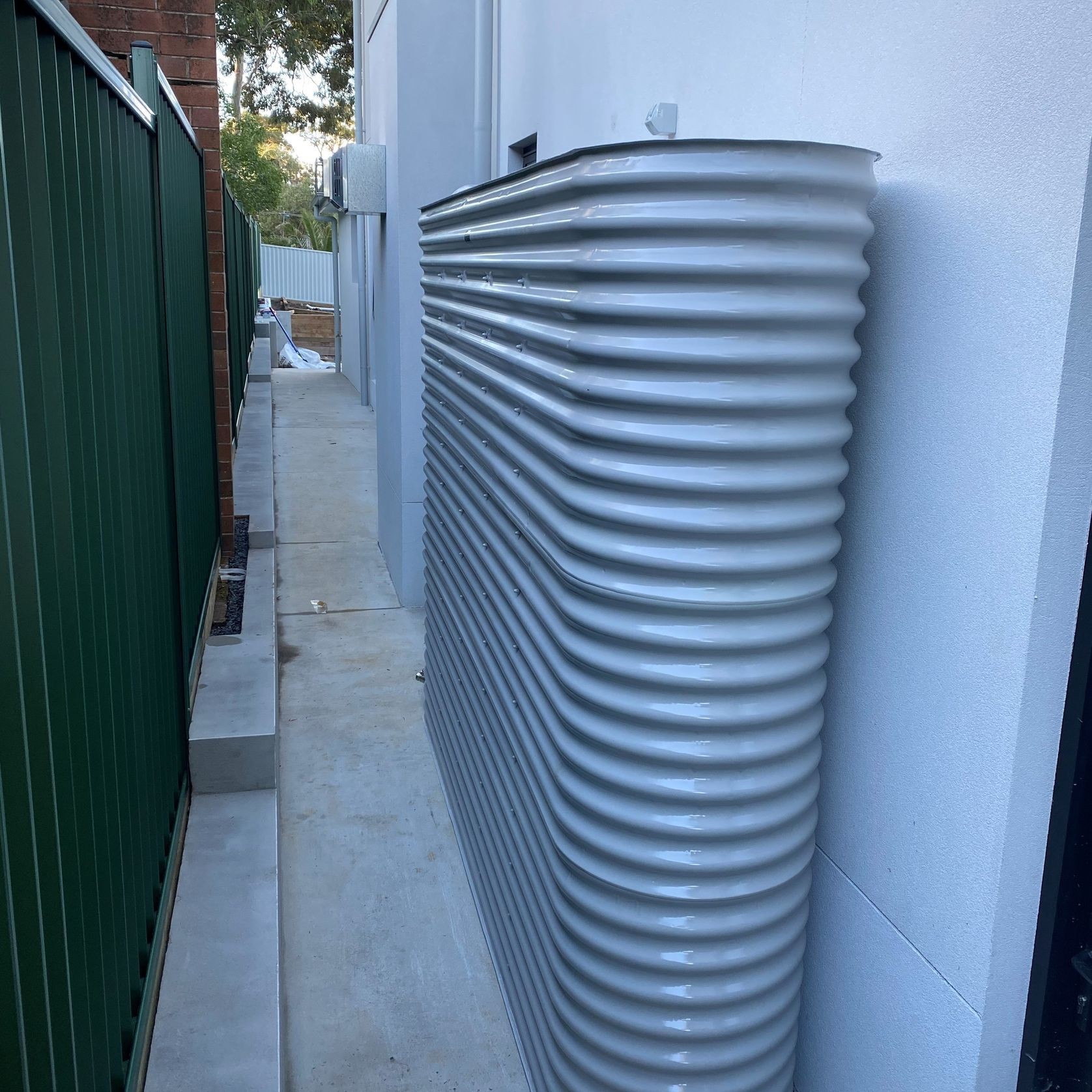 8K - 10K Litre Slimline 304 Grade Stainless Water Tank gallery detail image