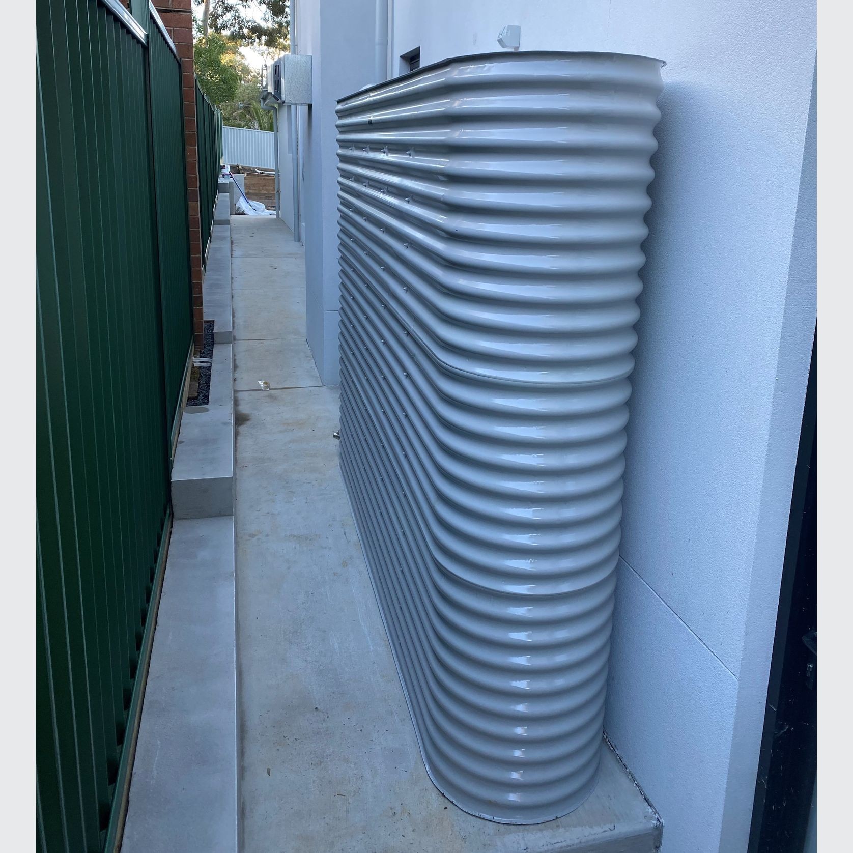 2000-3000 Litre Slimline 304-Grade Stainless Water Tank gallery detail image
