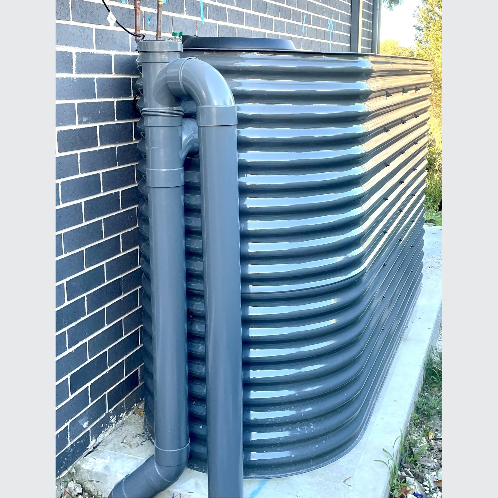 10,000 Litre Slimline 304-Grade Stainless Water Tank gallery detail image